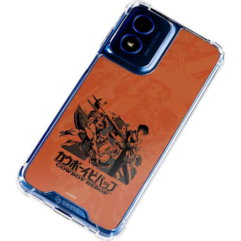 Cowboy Bebop Bebop Crew Moto G 5G (2024) Clear Case